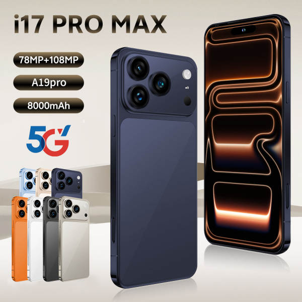 Transfronteiriço smartphone i17promax banda completa 4G global 16+1T Android 12.0 fábrica de smartphones