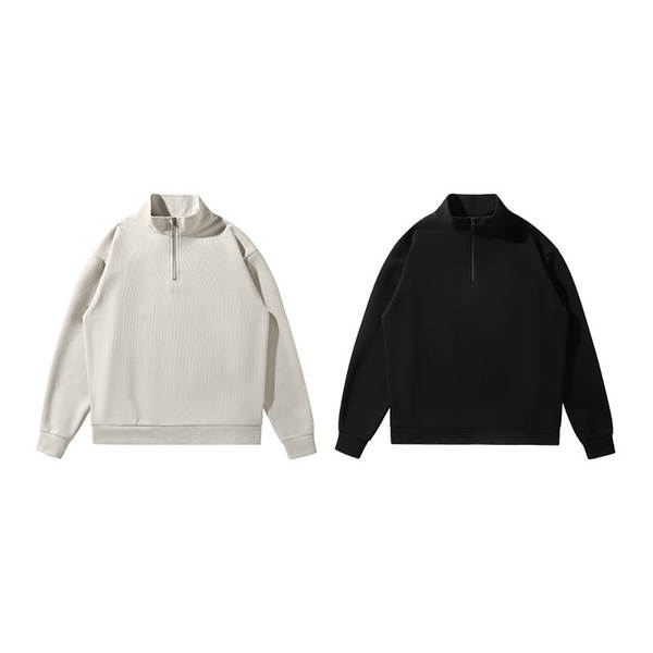 Blusa de moletom com capuz e zíper