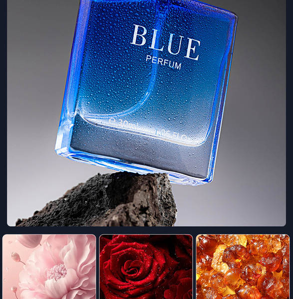 ÁNGEL ELVES Sapatos de perfume masculino azul durável fraco transfronteiriço explosivo sol confiante perfume de dragão