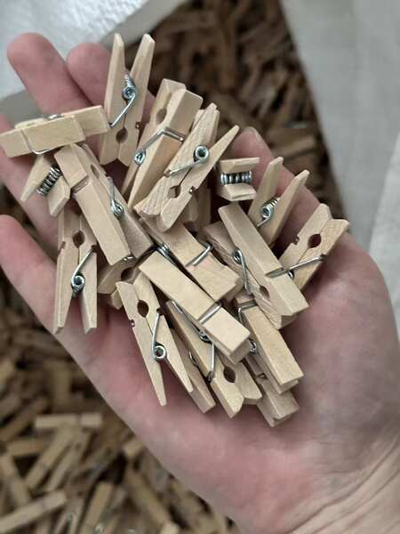 Pinos de Madeira para DIY
