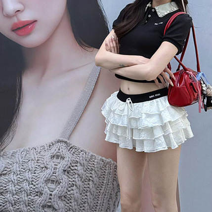 T-Shirt de verão de cor preta para meninas e meninas de verão para meninas.