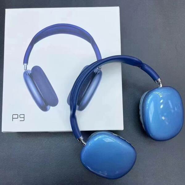 Transfronteiras 2025 novo head-to-head Bluetooth Headset P9 pro max jogo para fones de ouvido Apple Headset Heavy Low