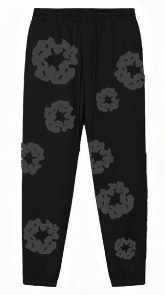 Conjunto de Moletom com Capuz e Impressão