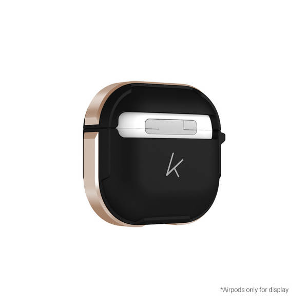 KZDOO para AirPods Pro2Pods4 Apple Bluetooth Headset Cave de proteção de metal Crashguard