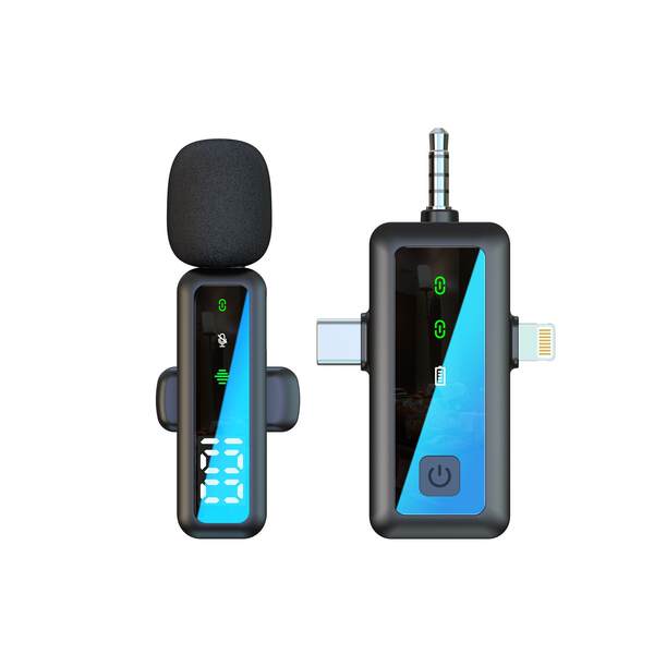 Transfronteiriço explosivo H63 colar sem fio microfone ao ar livre de rádio ao vivo redução de ruído gerais microfone fonte fábrica