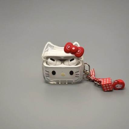 Capa de fone de ouvido para gato de desenho animado para AirPods1/2/3/4/Pro/Pro2 /Pro3