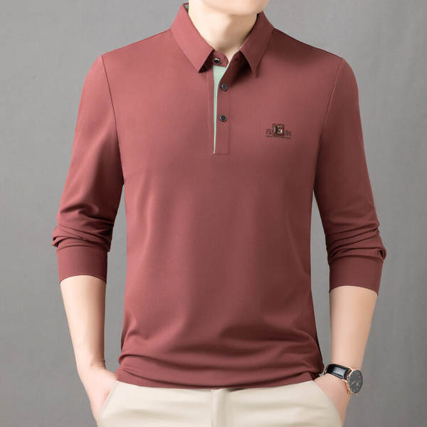 Camiseta Polo Manga Longa Masculina