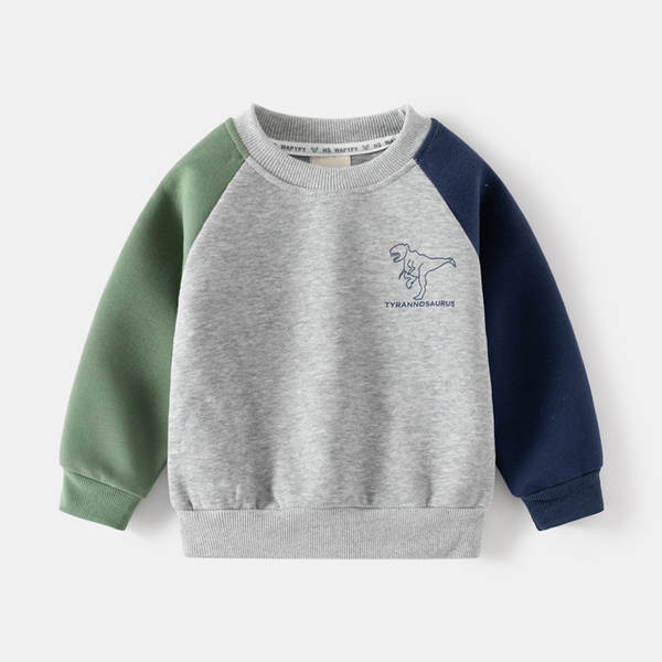 Conjunto Infantil de 2 Peças com Estampa de Dinossauro