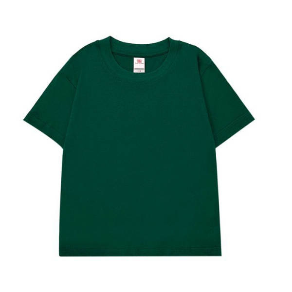 Camiseta infantil de algodão