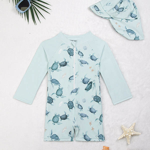 Traje de banho infantil para menino