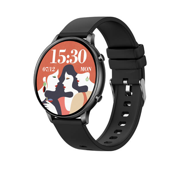 G28 relógio inteligente transfronteiriço novo Bluetooth chamadas smart watch frequência cardíaca pressão arterial saúde monitor de relógio mulher