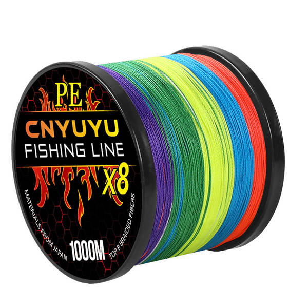 4 Número 8 Número 9 Número 100M 300M 500M 1000M cores 10M uma linha de pesca de cor PE linha de pesca de tecido