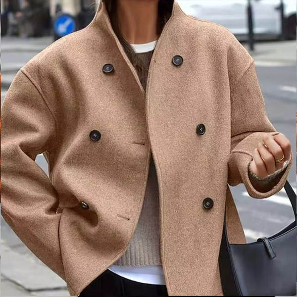 Jaqueta feminina de lã