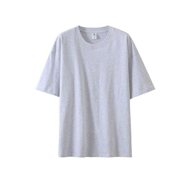 Novo peso pesado de 230 gramas algodão puro branco pano de pano curto T-shirt feminino folheto semi-lençado camiseta masculina por atacado