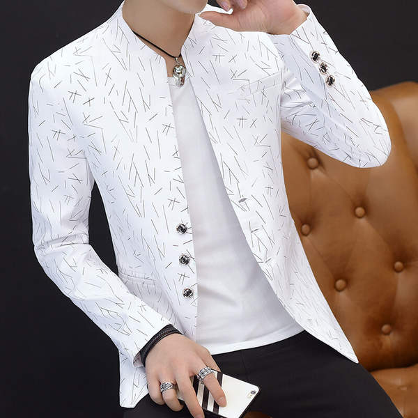 Vestido de primavera outono masculino 661 West White Black Red Tibetan Blue Purple