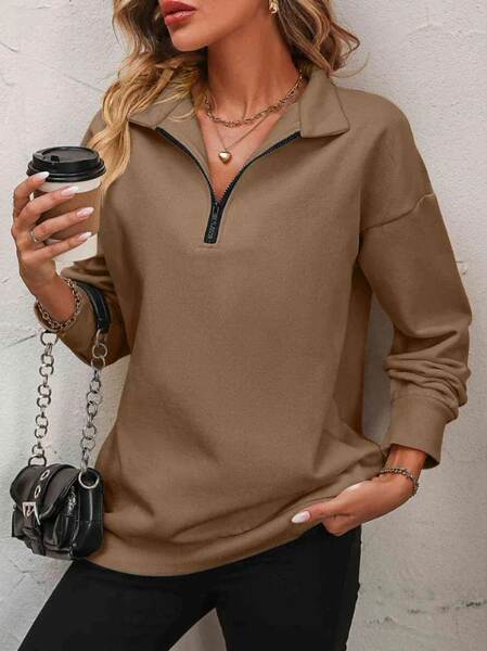Vestido feminino da Amazônia de moda meia-cadeia de mangas longas camisa esportiva de cabeça de moda vestido feminino