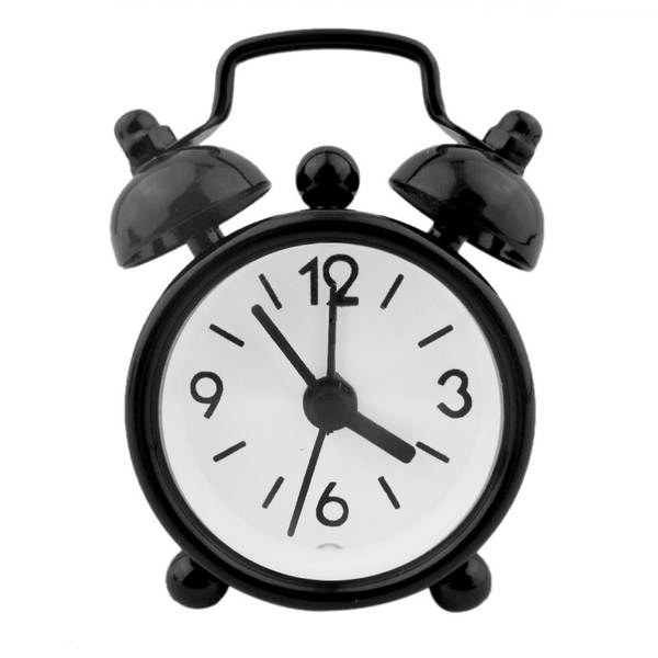 Fabricante atacado 4cm mini-metal pequeno relógio de despertador criativo aluno presente para crianças relógio eletrônico mais logotipo