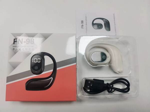 Novos fones de ouvido sem fio Bluetooth de alta potência com duração ultra-longa 5.3 sem fones de ouvido