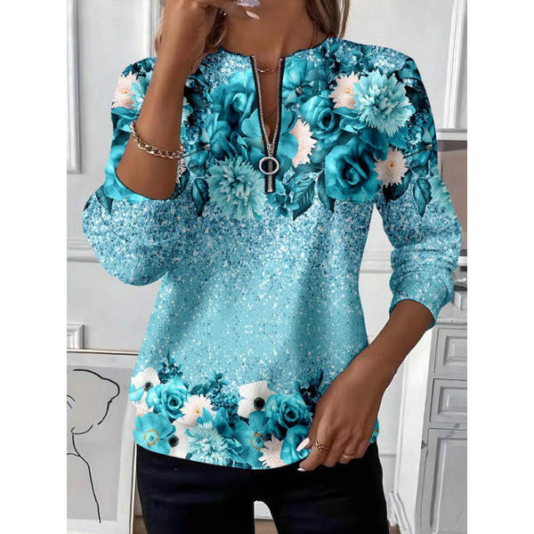 Outono Novo Modelo Europeu e Americano Lingerie Feminino T-Shirt Pós-Símia Vintage Camiseta Desportiva