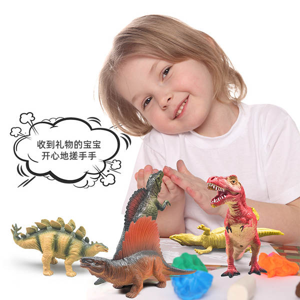 Modelo de Dinossauro Triângulo com Som
