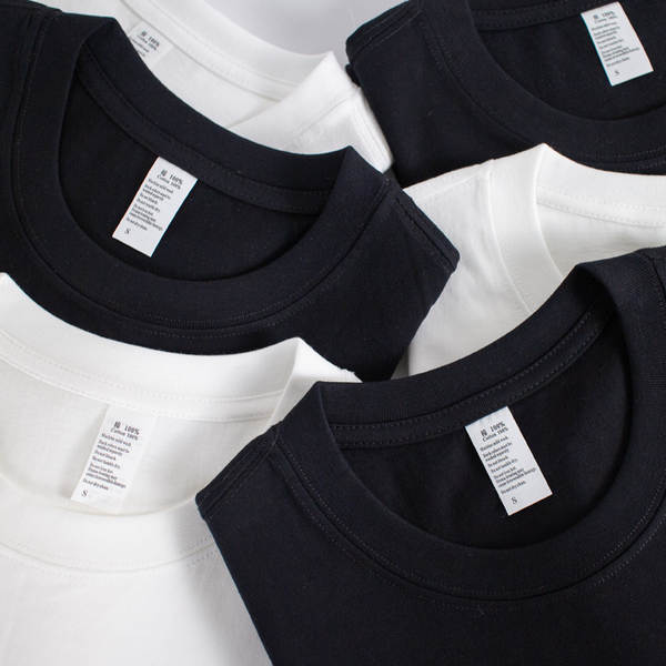 Camiseta masculina de algodão