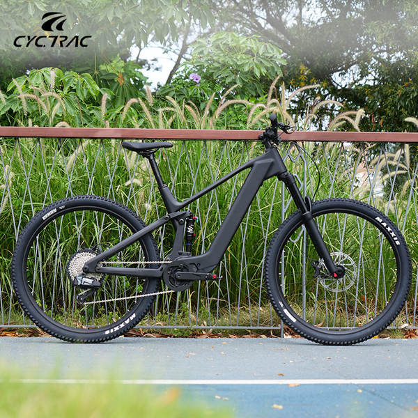 A fábrica de corrida fornece diretamente a bicicleta elétrica de fibra de carbono EBIKE 820 motor de oito lados para a exportação de carros de montanha de cauda macia