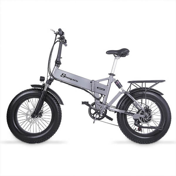 shengmilo bicicletas elétricas dobráveis assistente de choque bateria de lítio veículo elétrico de caminhão pode ser dobrado