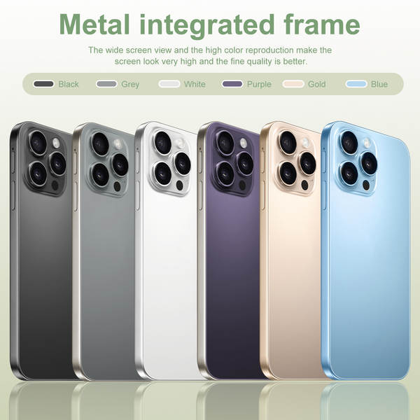 Novo smartphone I16 Pro Max16+1T de 7,3 polegadas para Android 15