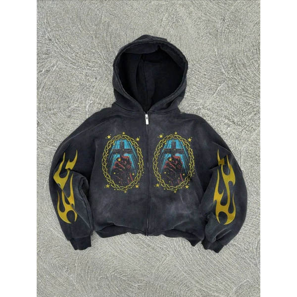 Moletom estampado estilo Y2K
