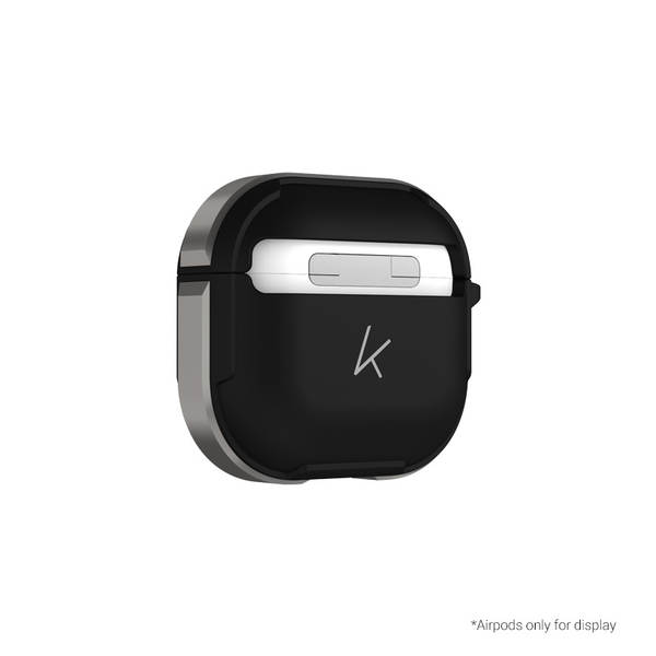 KZDOO para AirPods Pro2Pods4 Apple Bluetooth Headset Cave de proteção de metal Crashguard