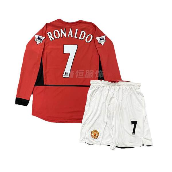 0204 Temporada Man L Traje de Futebol No. 7 Beckham Clássico Retrô Clássico No. 7 C Ranhuras curtas