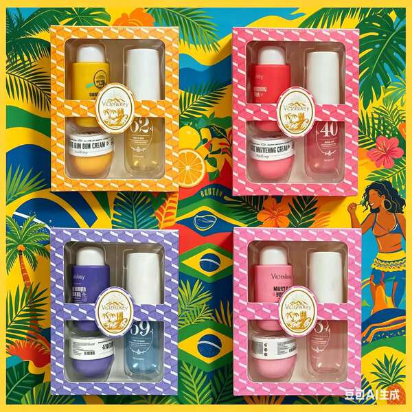 Rio de Janeiro/Verão Banho de Leite do Corpo Espumante de Perfume Permanente Permanente Suíte de Perfume Brasileiro