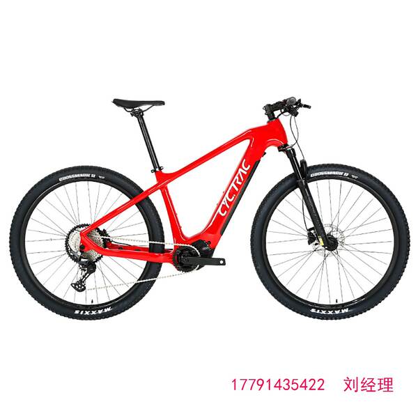 Bicicleta de Montanha Elétrica Carbono