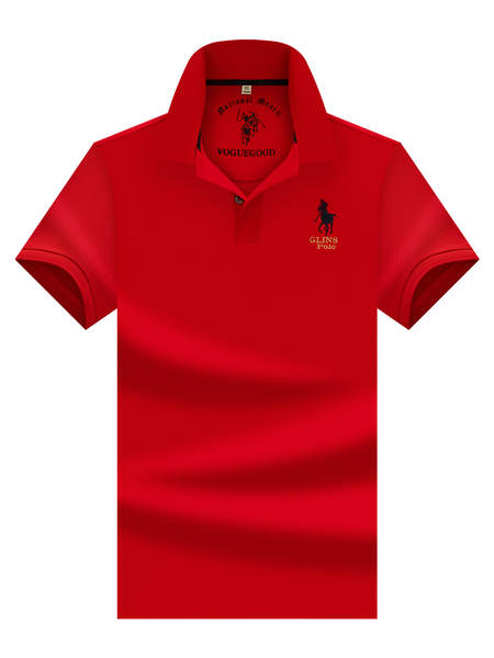 Camisa Polo de Algodão Masculina
