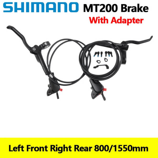 SHIMANO BR-MT200 Bateria de travão Bateria de travão para bicicleta de montanha com transmissão de tubo de óleo
