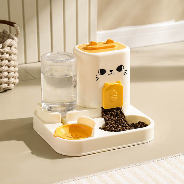 Bebedouro e Comedouro Automático para Gatos e Cães