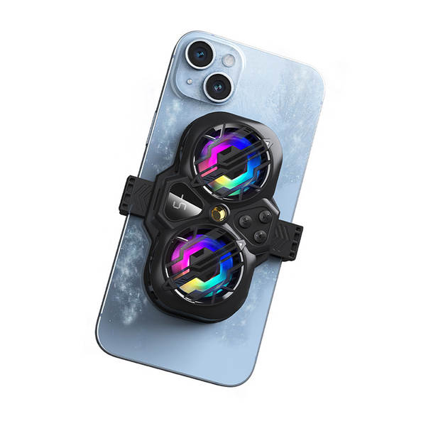 Novo radiador de carregamento sem fio para celular especializado em transmissão ao vivo AI inteligente numérica semicondutora sistema frio placa magnética absorção de calor