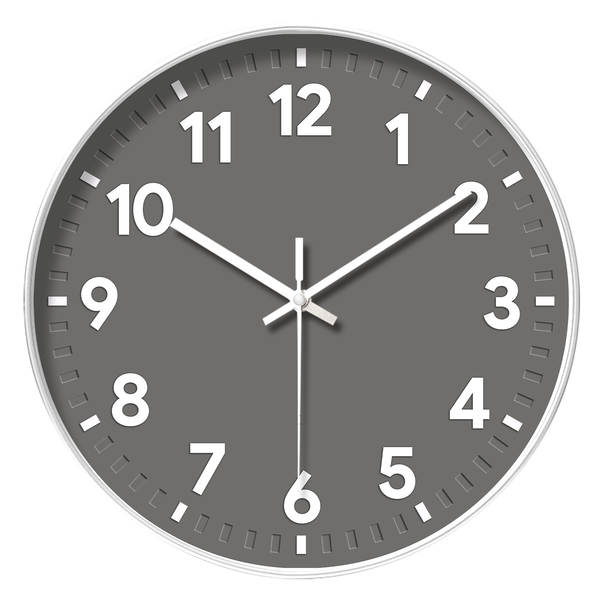 Relógio circular de 12 polegadas simples pendurar relógio sala de estar sensível avançado casa dormitório relógio pendurar decoração de parede relógio atacado