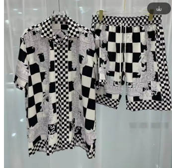 T-Shirt vintage masculino Verão 3D Impressão T-Shirt de praia Viagem de lazer Homens Havaí
