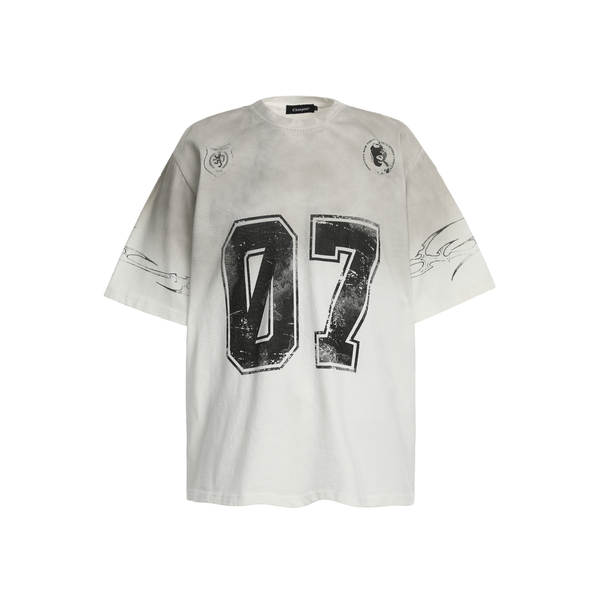 Camiseta masculina estampada curta