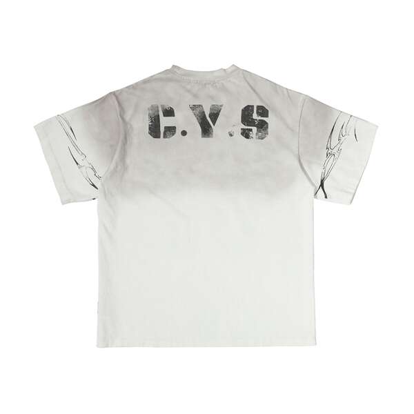 Camiseta masculina estampada curta