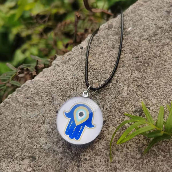 Colar de Olho Azul Turquesa