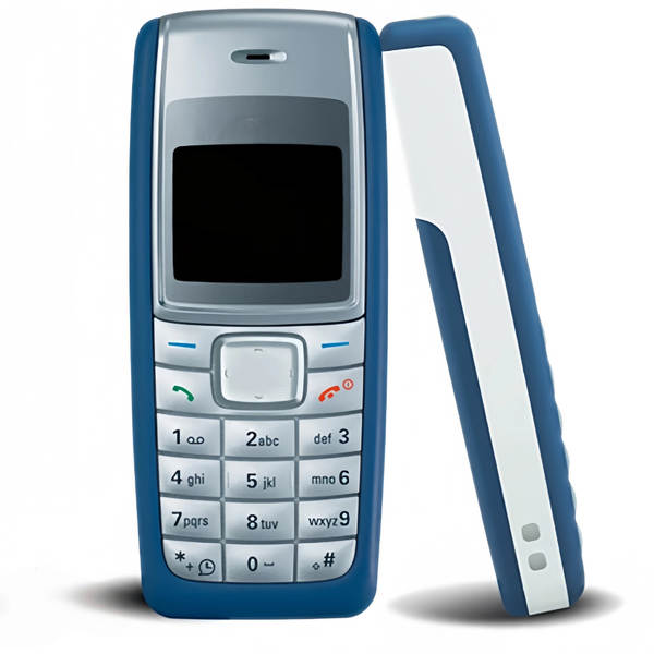 Telemóvel transfronteiriço 1110 GSM Telemóvel não-smartphone telemóvel teclado de placa reta do estudante telemóvel do idoso