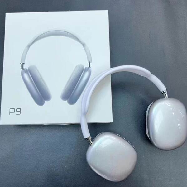 Transfronteiras 2025 novo head-to-head Bluetooth Headset P9 pro max jogo para fones de ouvido Apple Headset Heavy Low