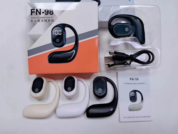 Novos fones de ouvido sem fio Bluetooth de alta potência com duração ultra-longa 5.3 sem fones de ouvido