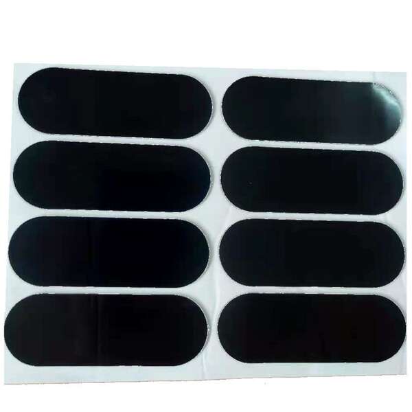 Fabricante fornece almofada de silicone preta redonda fixa almofada de silicone transparente almofada de silicone
