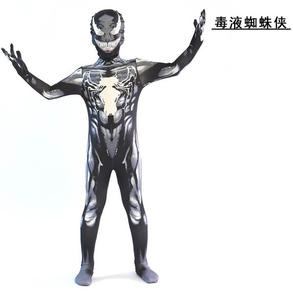 Traje de Cosplay do Homem de Ferro e Spiderman para Criança