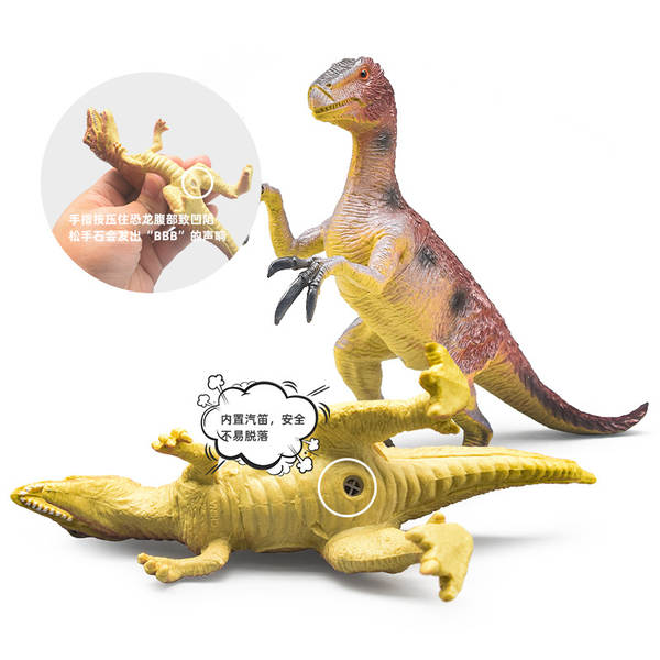 Modelo de Dinossauro Triângulo com Som