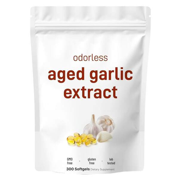 Cápsulas de alho sem sabor Garlic soft capsules