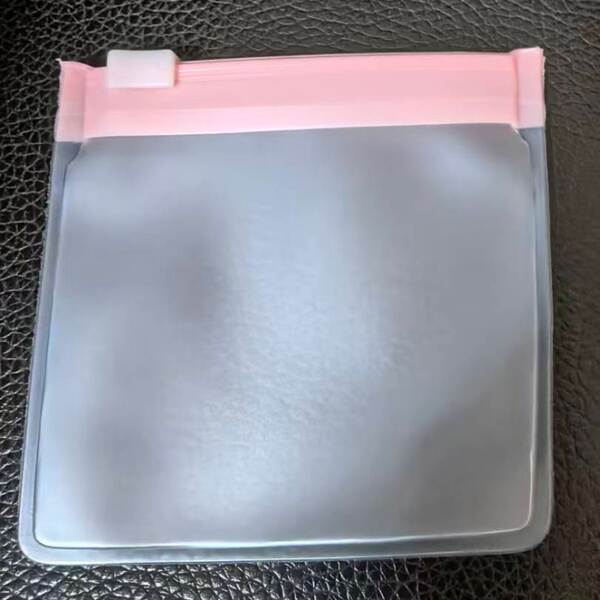 EVA moinho bolsa de jóias suave anti-oxidante bolsa de jóias portátil bolsa de armazenamento de pílulas de viagem deslizante fechamento bolsa de pílulas